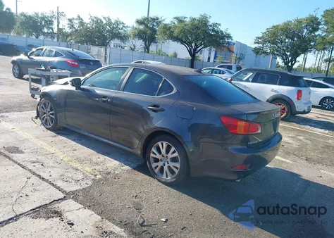 2010 Lexus Is 250 z USA, uszkodzony, nr VIN JTHBF5C27A2095601